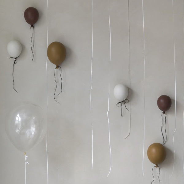 ByON Ceramic Balloon Decoration – Dusty Red For Discount