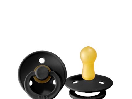 Bibs Classic Round Pacifier - Black Online Sale