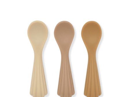 Konges Sløjd Silicone Spoons 3 Pack - Shell Online now