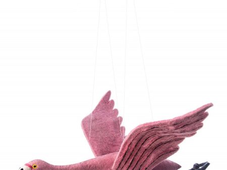 Sew Heart Felt Mobile - Alice Flamingo on Sale