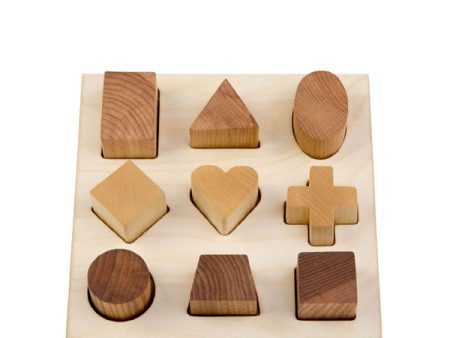 Wooden Story Shape Puzzle – Natural Supply