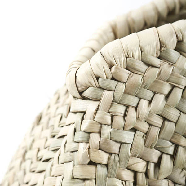 Handmade Palm Leaf Basket - Oval Supply