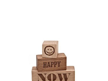 Wooden Story Message Blocks – Now Happy Discount