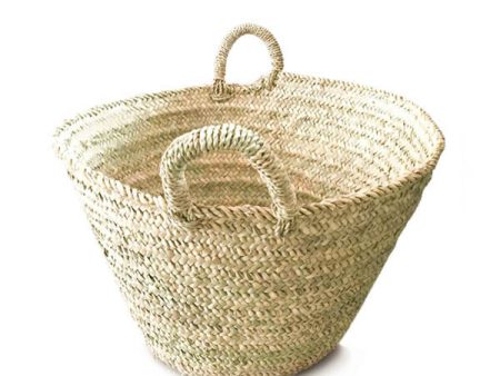 Bohemia Design Woven Palm Leaf Basket Natural Discount