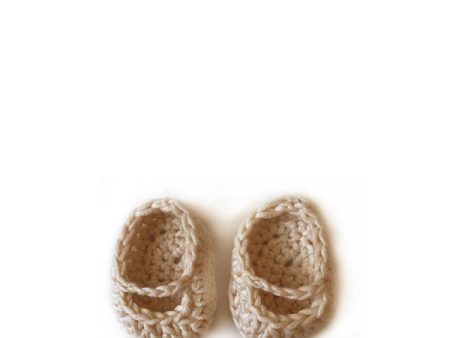 Minikane Paola Reina Baby Doll Crochet Shoes – Natural on Sale