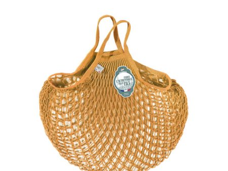 Filt Net Bag Yellow Gold – Short Handles Hot on Sale