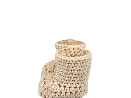 Minikane Paola Reina Baby Doll Crochet Boots – Ecru For Cheap