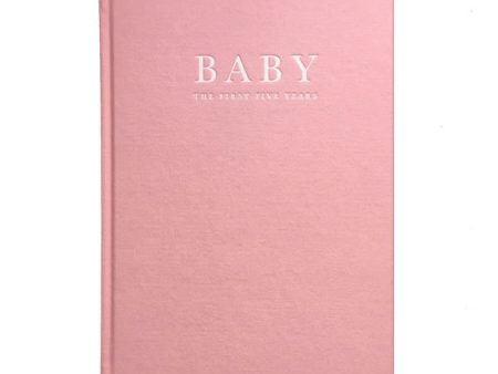 Write To Me Baby Journal - The First Five Years • Pink Supply