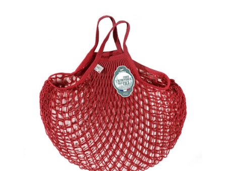 Filt Net Bag Red – Short Handles Cheap