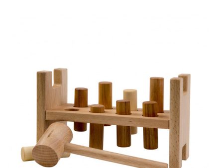 Wooden Story Pound A Peg – Natural For Sale