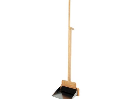 Redecker Dustpan   Brush Set Long Handle with Magnet - Horsehair Online