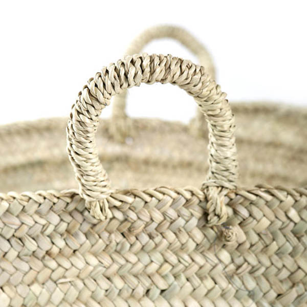 Bohemia Design Woven Palm Leaf Basket Natural Discount