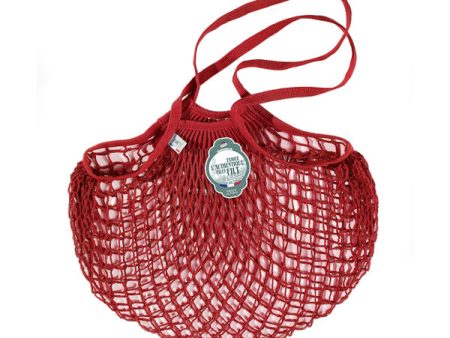 Filt Net Bag Red – Long Handles Hot on Sale