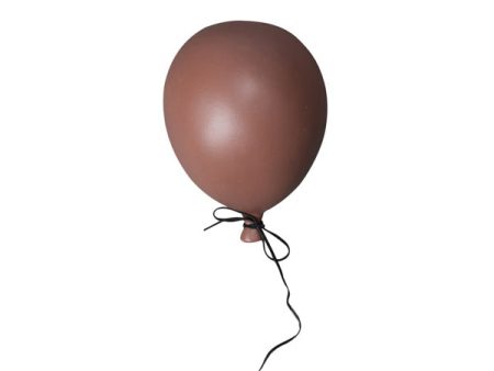 ByON Ceramic Balloon Decoration – Dusty Red For Discount