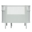 Sebra Bed Baby and Junior - Mist Green For Cheap