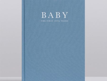 Write To Me Baby Journal - The First Five Years • Blue For Discount