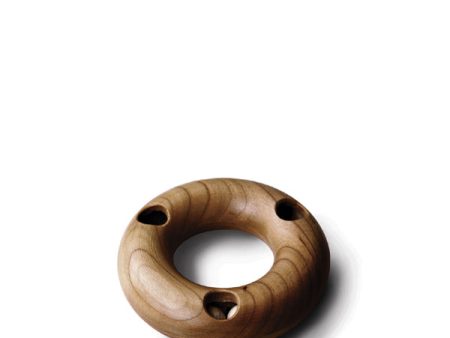 Hohenfried Wooden Rattle - Three Hole Ring Discount