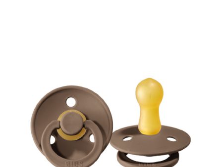 Bibs Classic Round Pacifier – Dark Oak Hot on Sale