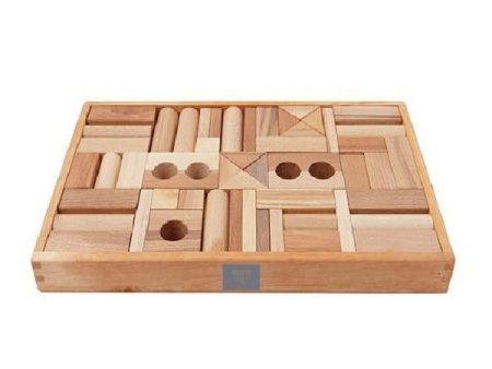 Wooden Story Natural Blocks – 54 pcs Online Sale