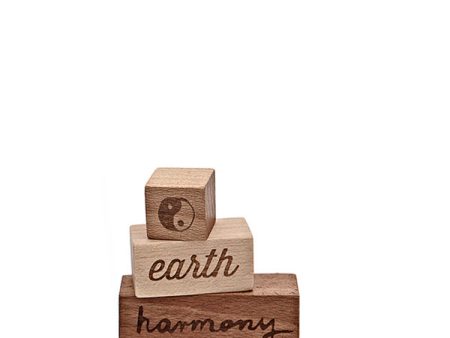 Wooden Story Message Blocks – Harmony Earth Cheap