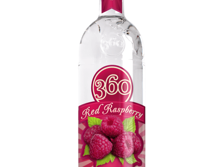 360 Vodka Red Raspberry Vodka 750 ML Online Sale