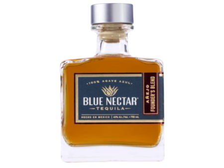 Blue Nectar Spirits Founders Blend Anejo Tequila 750 ML Online now