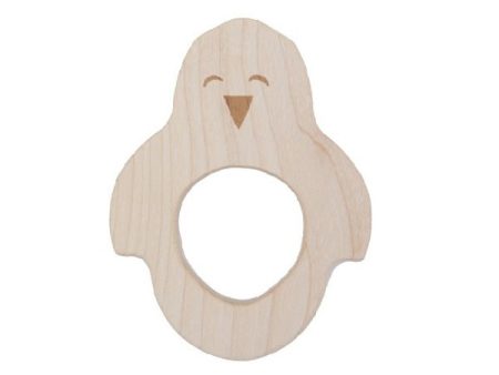 Wooden Story Teether – Penguin Hot on Sale