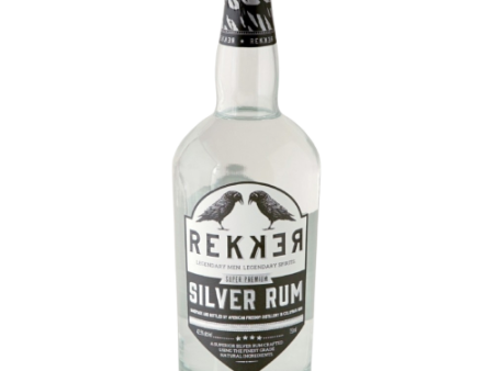 American Freedom Distillery Rekker Super Premium Silver Rum 750 ML Supply