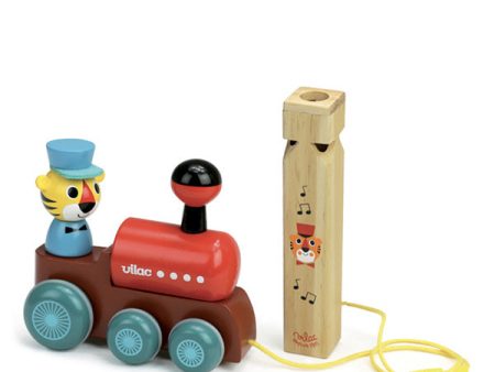 Vilac Ingela P. Arrhenius – Train Pull Toy with a Whistle Cheap