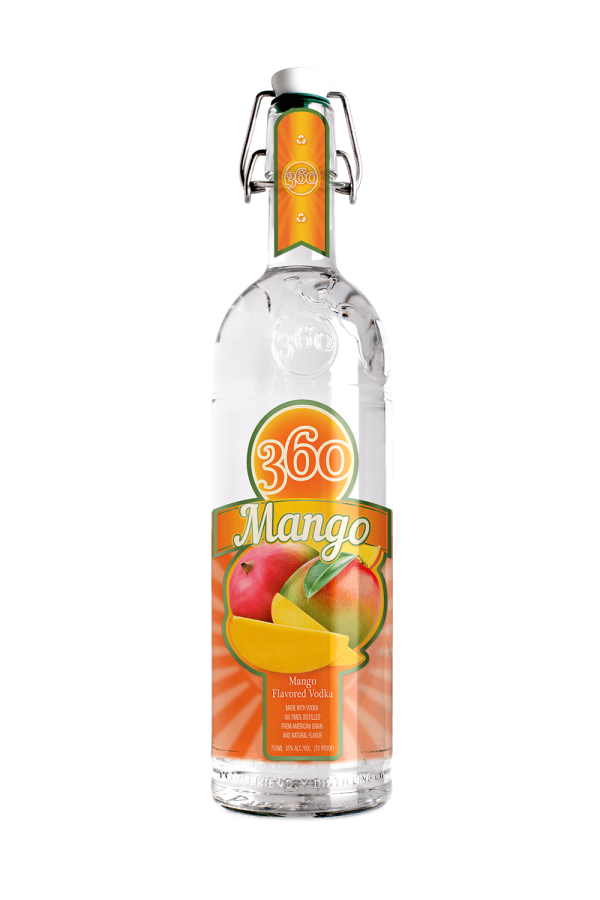 360 Vodka Mango Vodka 750 ML For Cheap