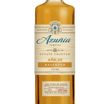 Azunia Reserved Anejo Tequila 750 ML Online now