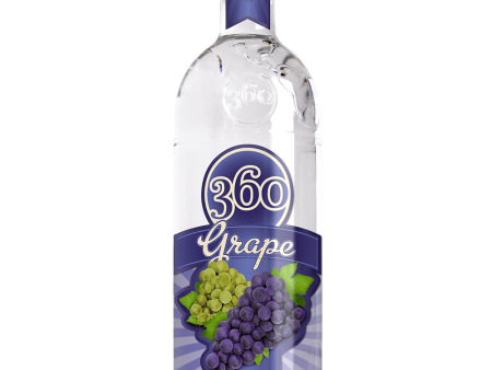 360 Vodka Concord Grape Vodka 750 ML For Sale