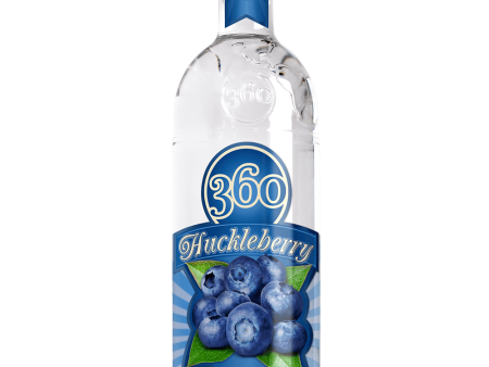 360 Vodka Huckleberry Vodka 750 ML For Discount