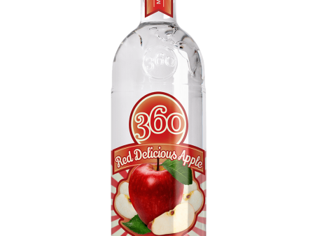 360 Vodka Red Delicious Apple Vodka 750 ML Cheap