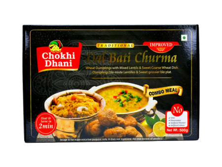 Chokhi Dhani Dal bati Churma (Combo Meal) 500g Online Sale