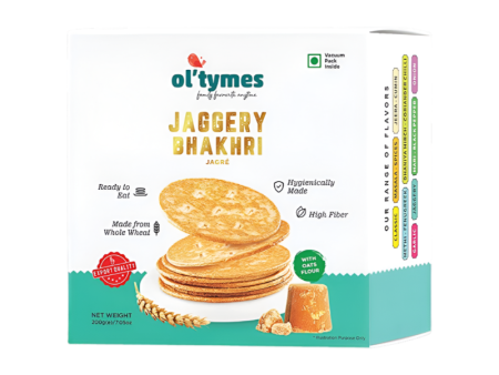 Oltymes Jaggery Bhakhri 200g Fashion