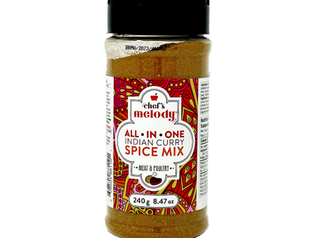 Chef s Melody Indian Curry Spice Mix (Meat & Poultry) 240g on Sale