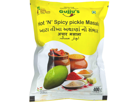 Gujjus Hot And Spicy Pickle Masala 400g Online now