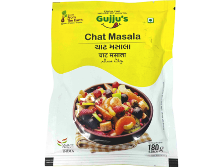 Gujjus Spice Mix Chat Masala 180g Supply