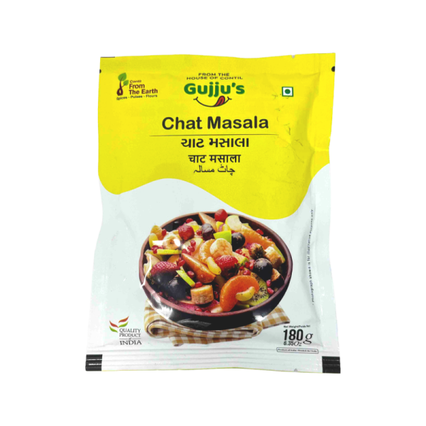 Gujjus Spice Mix Chat Masala 180g Supply