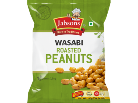 Jabsons Roasted Peanuts Wasabi 140g Fashion