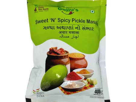 Gujjus Sweet And Spicy Pickle Masala 400g Cheap