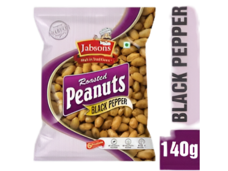 Jabsons Black Pepper Roasted Peanuts 140g Online Sale